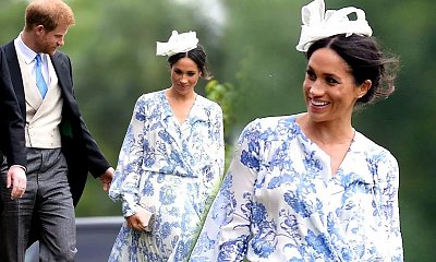 Meghan i Harry na ślubie kuzynki. Kreacja księżnej nie zachwyciła... "NAJGORSZA, jak do tej pory!"