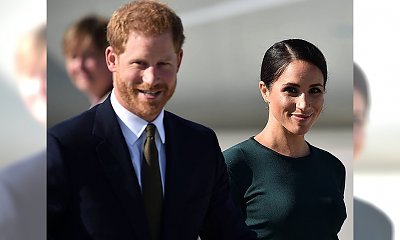 Meghan i Harry w pierwszej wspólnej podróży do Irlandii. Jak prezentowała się księżna?