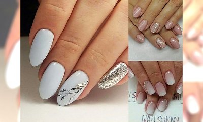 Modny manicure ślubny - nowe wzory dla panny młodej