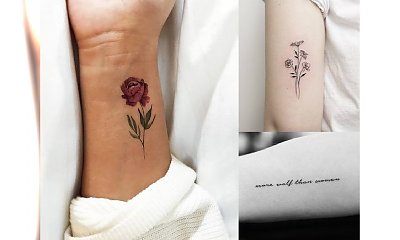 Małe tatuaże na rękę: 15 ślicznych wzorów dla dziewczyn