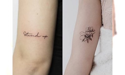 Małe tatuaże dla dziewczyn: biało-czarne i kolorowe wzory z modnymi motywami