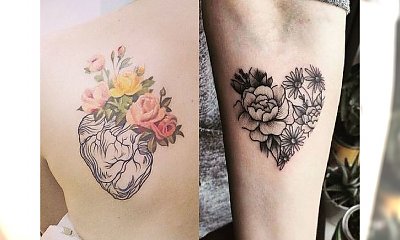 Tatuaże serce - najpiękniejsze wzory anatomiczne i tradycyjne