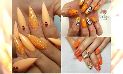 Manicure 2018: Pomarańcz i złoto - zakochasz się w tym połączeniu! Idealny manicure na lato!