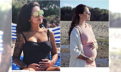 Uczestniczka "Top Model" chwali się płaskim brzuchem w 5 miesiącu ciąży. "To nie jest stare zdjęcie!"