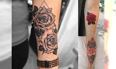 Kobiece tatuaże z motywem róży to prawdziwy hit - galeria niesamowitych wzorów!