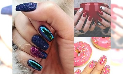 Top 20 kolorowych wzorów na manicure 2018! [galeria]