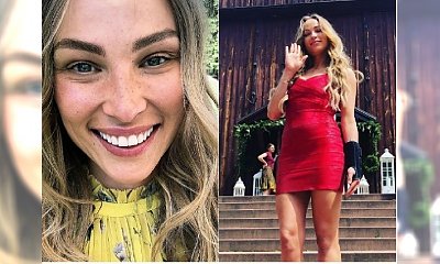Weronika Książkiewicz pozuje w bikini. Ale uwagę przyciąga coś innego. "Jedno z najlepszych zdjęć tego typu"