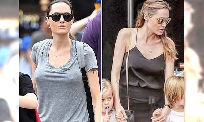 Angelina Jolie waży TYLKO 34 KG! "Jest emocjonalnym i fizycznym wrakiem, skóra na jej ciele zwisa, a kości są kruche"