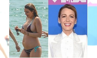 MTV Video Music Awards: Blake Lively zakryła się od stóp do głów. A i tak widać, że SCHUDŁA po ciąży 28 KG!