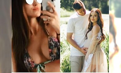 Marina Łuczenko pozuje W BIKINI 7 tygodni po porodzie! "W ciąży nie ćwiczyłam i rozpieszczałam siebie słodkościami"