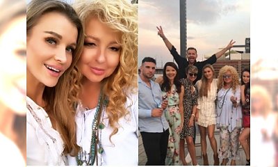 Joanna Krupa miała swój wieczór panieński! Bawiła się z Magdą Gessler i... Dawidem Wolińskim!
