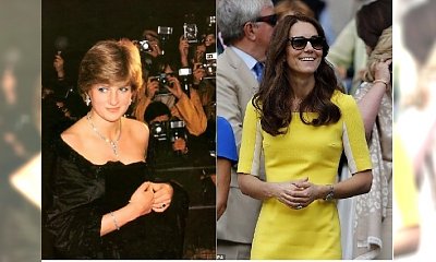 Wybierając ten klejnot księżna Diana wywołała SKANDAL! Teraz należy do Kate Middleton. Której z nich bardziej z nim do twarzy?