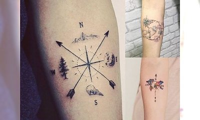18 niezwykłych pomysłów na tatuaż dla prawdziwych podróżniczek! [GALERIA]