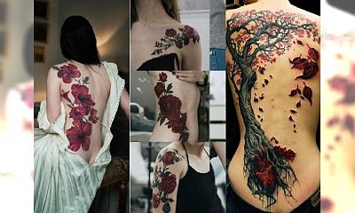 Gotyckie tatuaże - mroczne wzory dla kobiet. 20 najpiękniejszych inspiracji na jesień