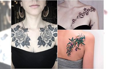 Tatuaże na plecy i dekolt. DUŻA GALERIA pięknych wzorów dla kobiet