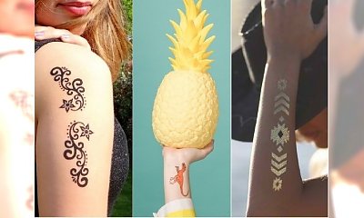 Eleganckie, zabawne, możesz je zmieniać jak biżuterię! Tatuaże zmywalne NIE TYLKO dla dzieci