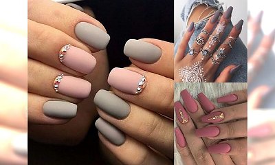 25 propozycji na matowy manicure - zobacz galerię, która Cię zaskoczy!