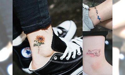 Tatuaż na kostce - 20 unikalnych wzorów dla dziewczyn