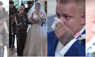 Powstaniec Warszawski odprowadził wnuczkę do ołtarza. 2 dni później zmarł. Panna młoda zdradziła ostatnie słowa dziadka