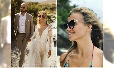 Agnieszka Kaczorowska w podróży poślubnej w SZYDEŁKOWANYM BIKINI! WOW, dopiero teraz widać, jak schudła!