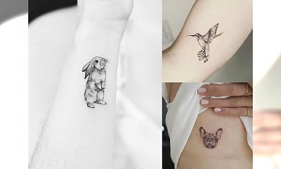 Animal tattoos - prześliczne małe tatuaże, które skradną Ci serce!