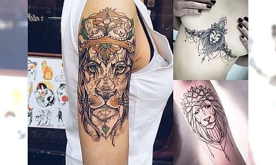 23 pomysły na prześliczny i oryginalny tatuaż z motywem lwa! [GALERIA]