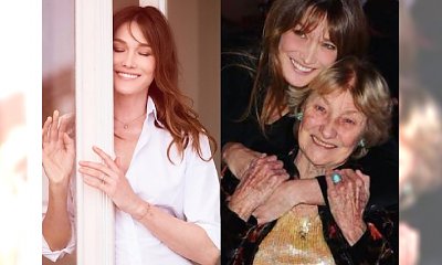 Carla Bruni pokazała 88-letnią mamę w kostiumie kąpielowym. Co za NOGI! "Kto z Was zna drugą taką dziewczynę równie PIĘKNĄ w tym wieku?"