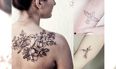 40 pomysłów na bird tattoos - galeria kobiecych i oryginalnych wzorów