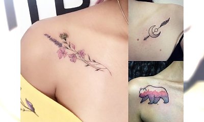 Tatuaże na obojczyk - 20 inspirujących wzorów dla dziewczyn