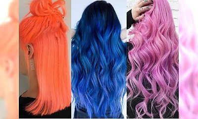 Nowy odważny trend w koloryzacji: neonowe włosy! Która się odważy??