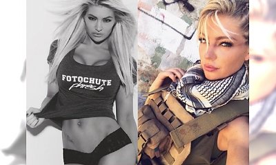 Najseksowniejsza amerykańska żołnierka została modelką! Zobaczcie, jak teraz wykorzystuje militarne doświadczenie!