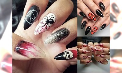 Manicure na Halloween - przerażające stylizacje, które robią wrażenie! [GALERIA]