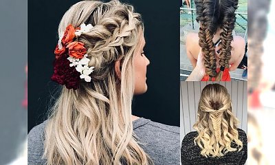 Piękne i oryginalne fryzury z warkoczem - galeria stylowych inspiracji