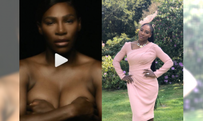 Serena Williams śpiewa topless w ramach kampanii na rzecz walki z rakiem piersi. Zobacz koniecznie!