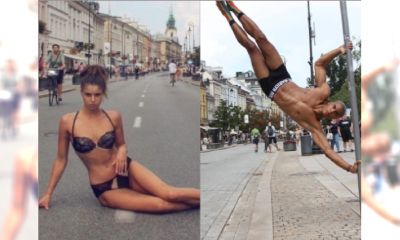 Top Model: Sesja W SAMEJ BIELIŹNIE w centrum Warszawy. "Trochę przypał. Reakcja ludzi bezcenna"