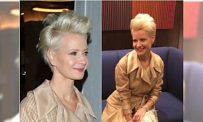 Małgorzata Kożuchowska jak papużka. Fani jednogłośnie: To NAJPIĘKNIEJSZA stylizacja wieczoru!