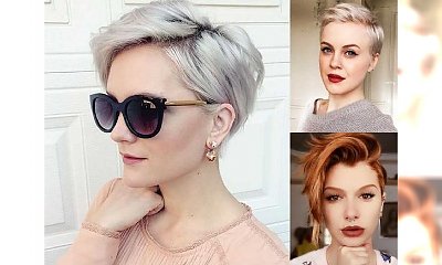 18 stylowych fryzur dla krótkich włosów - cięcia pixie, undercut i wiele innych