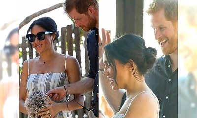 Meghan Markle założyła to na formalną okazję! Fani: "Przez tę sukienkę widać praktycznie WSZYSTKO!"