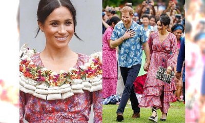 Harry w hawajskiej koszuli i Meghan w pomponach na Fidżi zaczynają grać ludziom na nerwach. Hejterzy do księżnej: "Zawsze będziesz ŚMIECIEM"