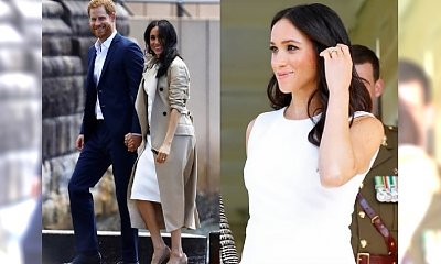 Meghan Markle na Antypodach przymierza się do roli mamy. Bawi się pluszakami i pokazuje CIĄŻOWY brzuszek. WIDZICIE go?