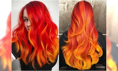 GORĄCY TREND: Włosy w ogniu. Takiej koloryzacji jeszcze nie próbowałyście!
