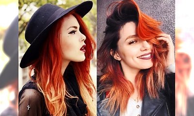 Pamiętacie modny kolor włosów PUMPKIN SPICE? Teraz wraca w rewelacyjnej wersji ombre. CUDO!