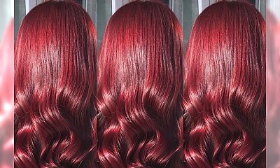 Red velvet hair to HIT jesieni w koloryzacji włosów!