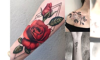 Tatuaż róża w 23 odsłonach - galeria unikatowych wzorów