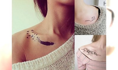 Tatuaże na obojczyk - galeria inspirujących, niepowtarzalnych wzorów dla kobiet