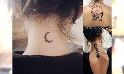 Tatuaż na karku - galeria unikatowych wzorów dla kobiet