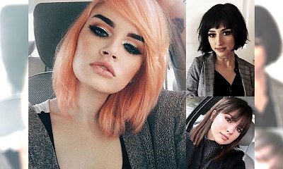 Fryzura bob z grzywką - 20 kobiecych cięć, które odejmą Ci lat