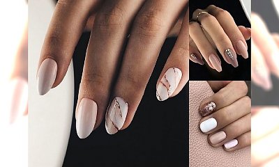 Jesienny nude manicure - 20 najpiękniejszych pomysłów na stylizacje paznokci
