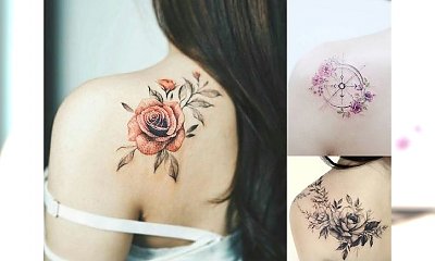 Tatuaż na łopatce - galeria ślicznych wzorów dla kobiet