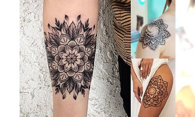 Top 30 pomysłów na tatuaż mandala - galeria ślicznych wzorów dla kobiet